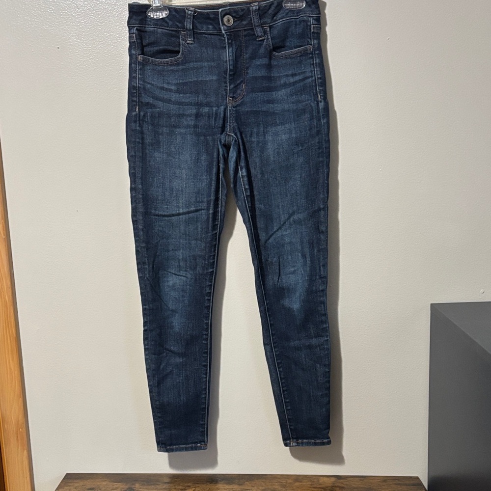 American Eagle Outfitters Deep Indigo Jeggings